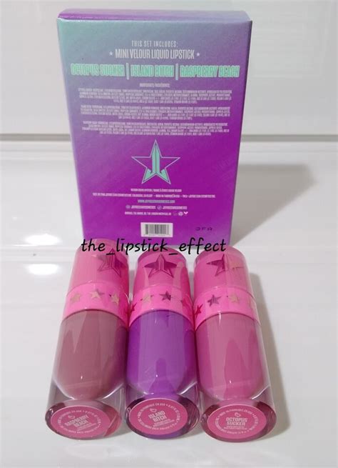 Jeffree Star Cosmetics Threesome Liquid Lip Minis Beauty Face