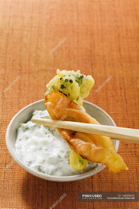 Deep-fried vegetables — meal, taste - Stock Photo | #148009635