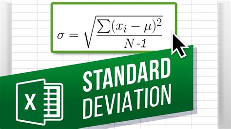 How To Calculate Standard Deviation In Excel How To Use The Stdev