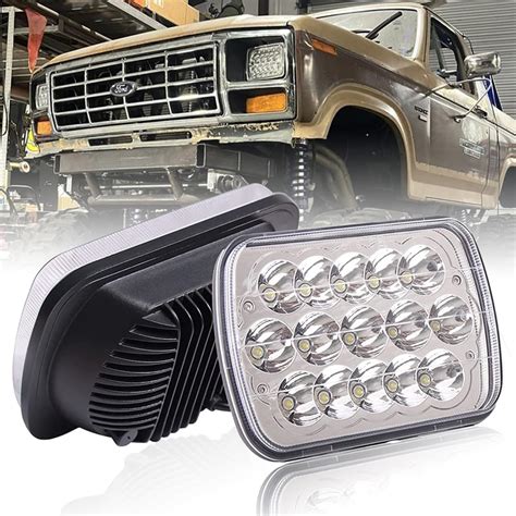 Bliauto 5x7 H6054 Led Headlights Dot Approved 7x6 Hi Low Sealed Beam 6054 H6054ll 69822 H5054