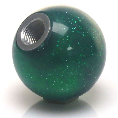 Green Scorpion Green Metal Flake Shift Knob With 16mm X 15 Insert