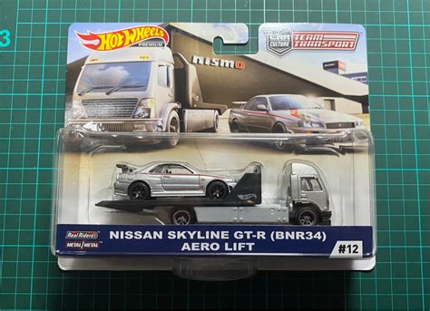 Hot Wheels Nissan Skyline R Team Transport Hobbies Toys Toys Games On Carousell