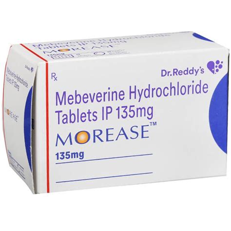 Mebeverine 135 mg Morease Tab | Exporter | Supplier | Distributor