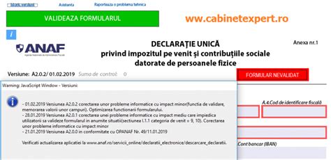 Declara Ia Unic Anaf A Actualizat Azi Pdf Ul Inteligent