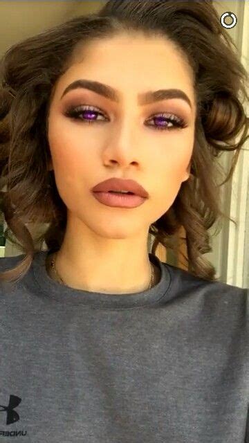 Zendaya On Snapchat Beauty Makeup Tips Hair Beauty Good Brands