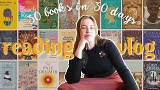 I Read 30 Books In 30 Days This Is What Happened Reading Vlog