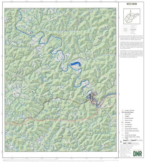 Tyler County, WV Quad Maps - Bundle Map by WV Division of Natural Resources | Avenza Maps