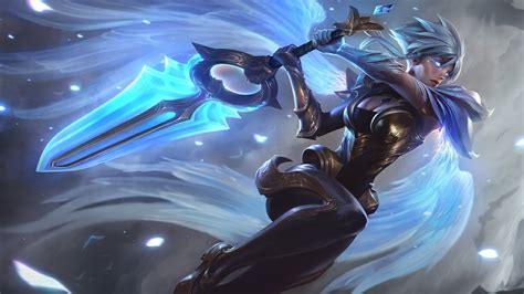 Dawn Bringer Riven Of League Of Legends Hd Wallpaper Wallpaper Flare