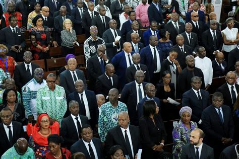 Deuil Messe De Requiem De Feu Henri Konan B Di Ancien Pr Sident De