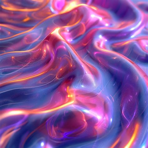 Premium Photo | Abstract Fluid Art with Pink and Purple Flowing Patterns