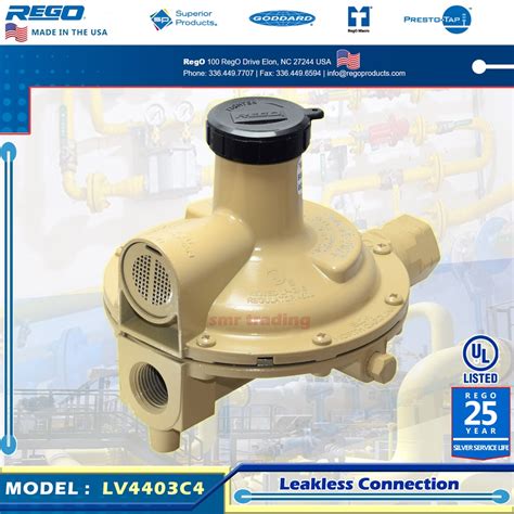 Rego 4403 Commercial Lpg Regulator Heavy Duty Shopee Philippines