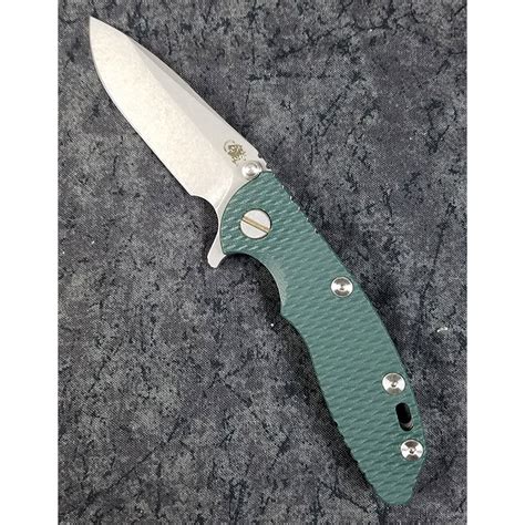 Rick Hinderer Xm Knife Inch Spear Point Dark Green G Working Finish