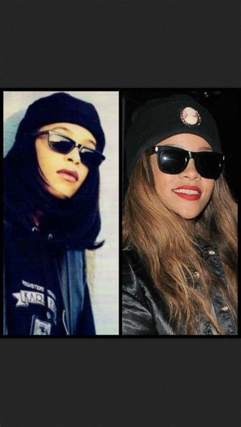 Aaliyah And Rihanna