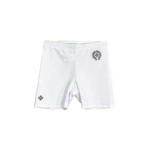 Chrome Hearts Pattern Cross Shorts White