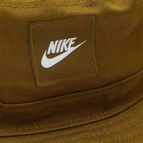 Nike Mens Nsw Bucket Hat In Olive Flak Nike