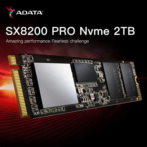 Adata original novo xpg sx8200 pro nvme 2tb ssd disco rígido de estado ...