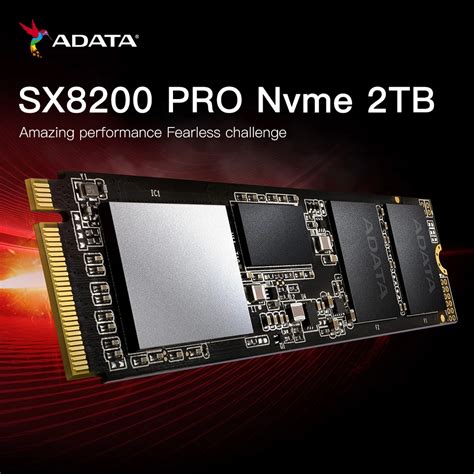 Adata original novo xpg sx8200 pro nvme 2tb ssd disco rígido de estado