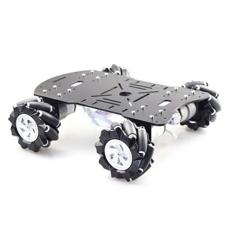 Mecanum Wheel Robot Jeu de Châssis de Voiture avec Moteur D Encodeur