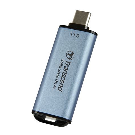 Transcend スティックSSD 1TB ESD300 Type-C ポータブルSSD 外付け USB10Gbps USB3.2 Gen2 ...
