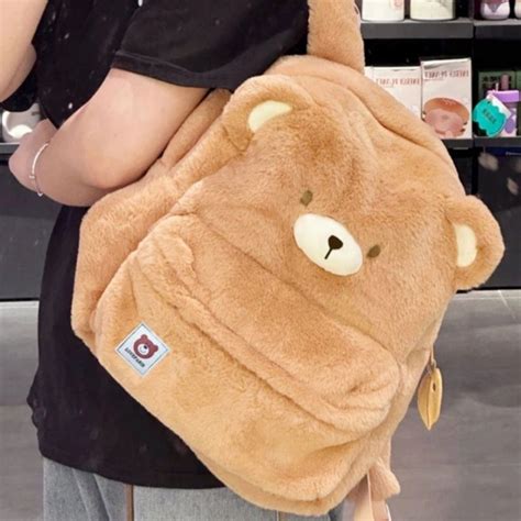 Balo gấu nude cute Shopee Việt Nam