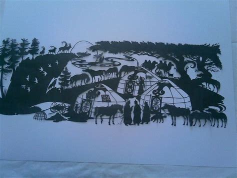 Mongolian Papercut Art Paper Cut Art Art Paper Art