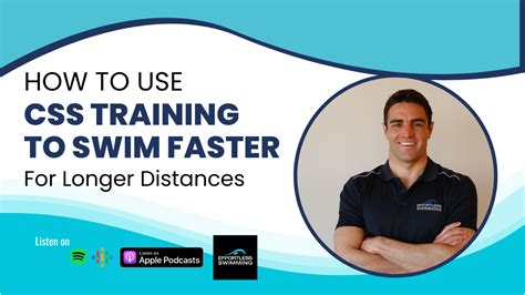 How To Use CSS Training To Swim Faster For Longer Distances