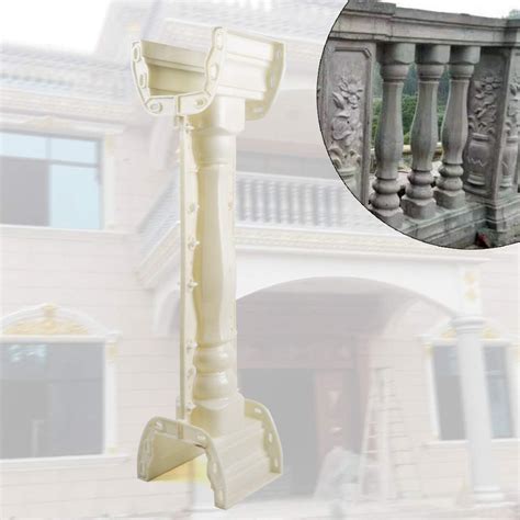 Buy Roman Cement Railing Moulds Balustrades Mold 2pcs Front Rear