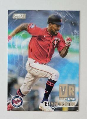 Topps Stadium Club Virtual Reality Byron Buxton Vr Twins B