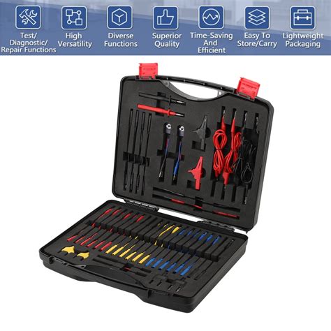 ECUTEE 92PCS Multimeter Test Lead Kit Alligator Clip for Automotive Electrical Testing - Walmart.com