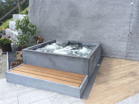 Ванна из бетона своими руками - Фото подборки