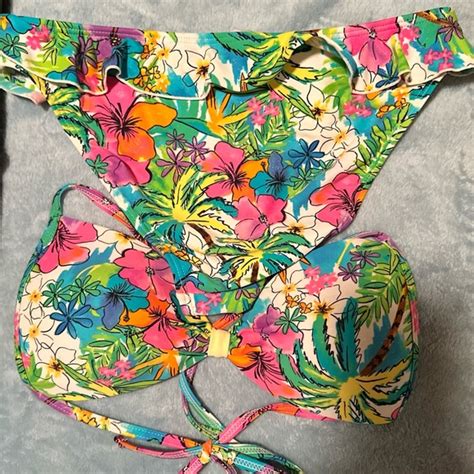 Malibu Swim Malibu Brand Bikini Set Large Swim Poshmark