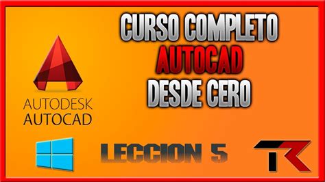 Comando Borrar Y Deshacer Curso Completo Autocad Desde Cero Youtube