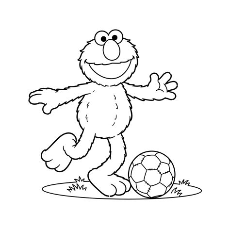 30+ Elmo colouring sheets (Free PDF Printables)