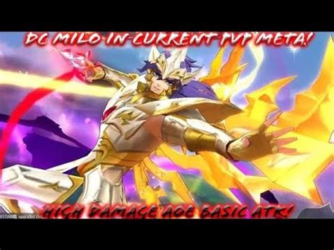 Saint Seiya Awakening Kotz Dc Milo In Current Pvp Meta Broken