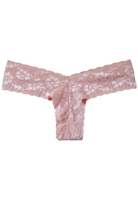 CALCINHA DE RENDA FIO DENTAL DUPLO NUDE OLIVIA DRICOTA