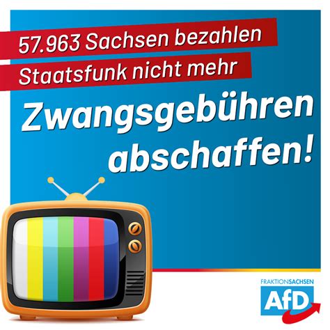 AfD Anfrage 57 963 Vollstreckungsersuchen für MDR Gebühren AfD