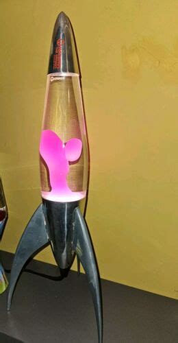 Lava Lamp By Mathmos Telstar Rocket Lava Lamp Violet EBay