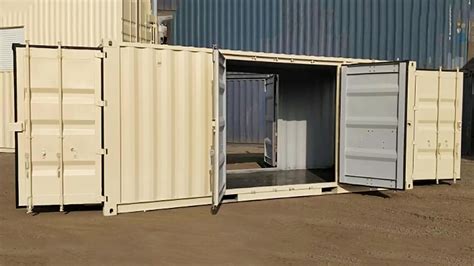 New Csc Certified Ft Opening Side Shipping Container With One Door