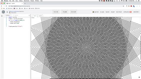 python turtle art