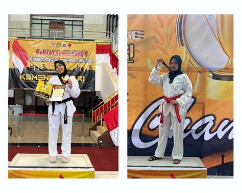 Dua Mahasiswa Unas Raih Medali Emas Dalam Ajang Indonesia Taekwondo