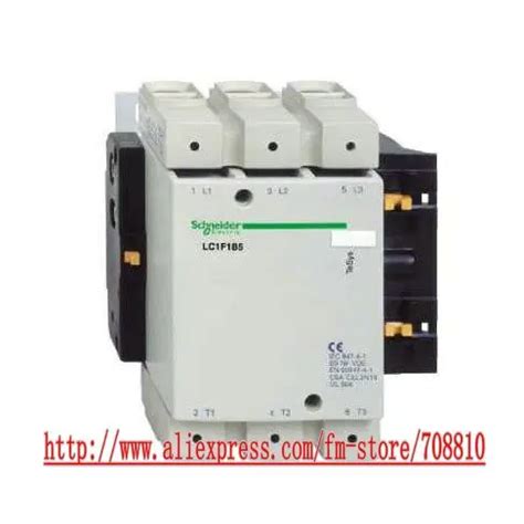 LC1F185M7 Schneider AC Contactor LC1 F 3 poles 185A AC 3 440V coil 220V ...