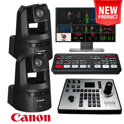 Canon Cr N Ptz Camera Streaming Kit Atem Church Live Streaming