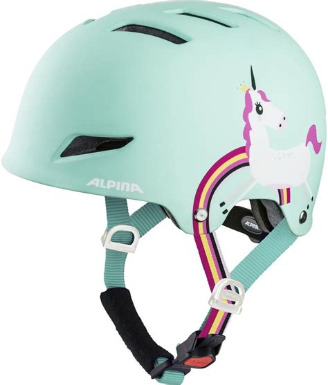 Dětská cyklistická helma Alpina Alpina Park Jr. - mint unicorn - Ski a ...