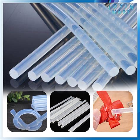 Jual Isi Lem Tembak Glue Stick MM Refill Gun Sticks Hot Melt Lilin Bening Cair Refill