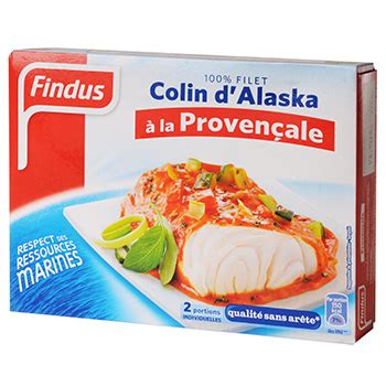 Filets De Colin D Alaska Findus A La Provencale 400g Tous Les