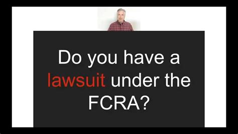 FCRA How To Know If You Have A Lawsuit You Can File Over False Credit