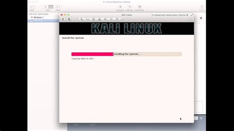 Installing Kali Linux On Macbook Pro Using Vmware Fusion Youtube