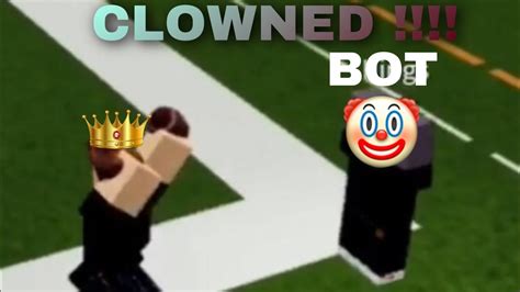 Clowning This Trash Talker In A V Roblox Football Fusion Youtube