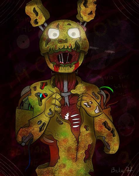 21 Fnaf Springtrap Fanart Ideas Fnaf Fnaf Art Five Nights At Freddys