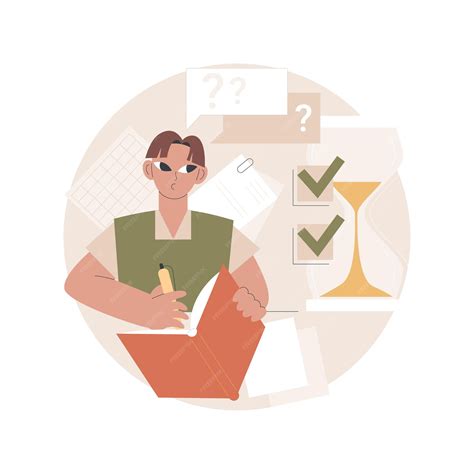 Free Vector | Exams and tests illustration